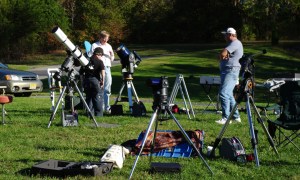 Observers Prepare Their Scopes