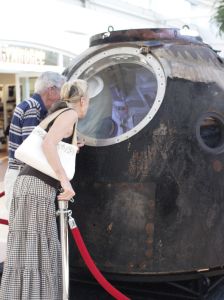 Space Capsule of Soyuz TMA-6. Credit: Michael Wright