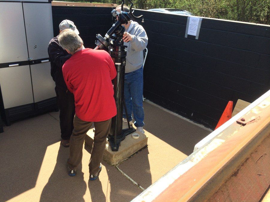 Out with the old. Credit: Dave Skitt