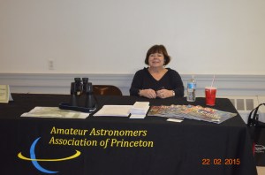 Marlene Kane at the Washington Crossing Park Association event. Credit: Larry Kane