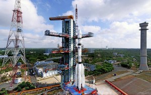 GSLV-D6 on the Launch Pad Credit: ISRO