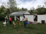 AAAP members at the observatory.
