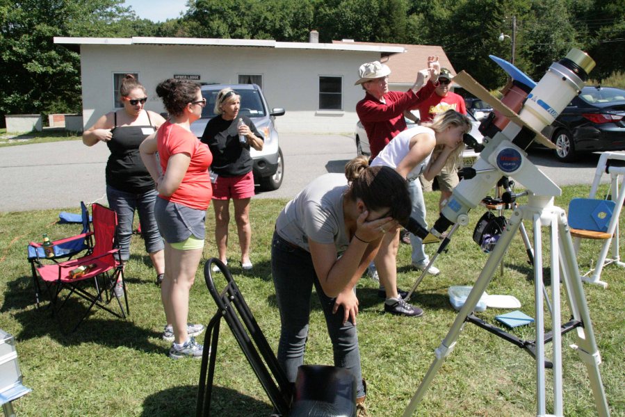 Jersey Starquest -- scenes from the observing field, Sept 2013.