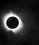 1919 solar eclipse, observed in Sobral, Brazil. Photo: Arthur Eddington