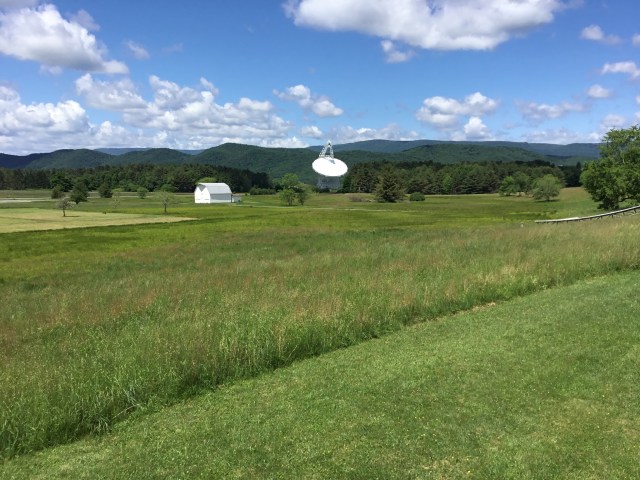 The 100m radio telescope antenna 