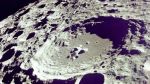 Crater on Lunar Surface