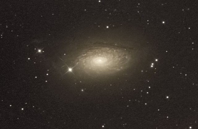 Messier 63, sometimes called the Sunflower Galaxy